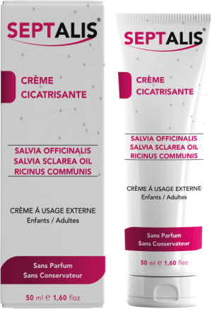 SEPTALIS Crème Cicatrisante Réparatrice Peaux Abîmées